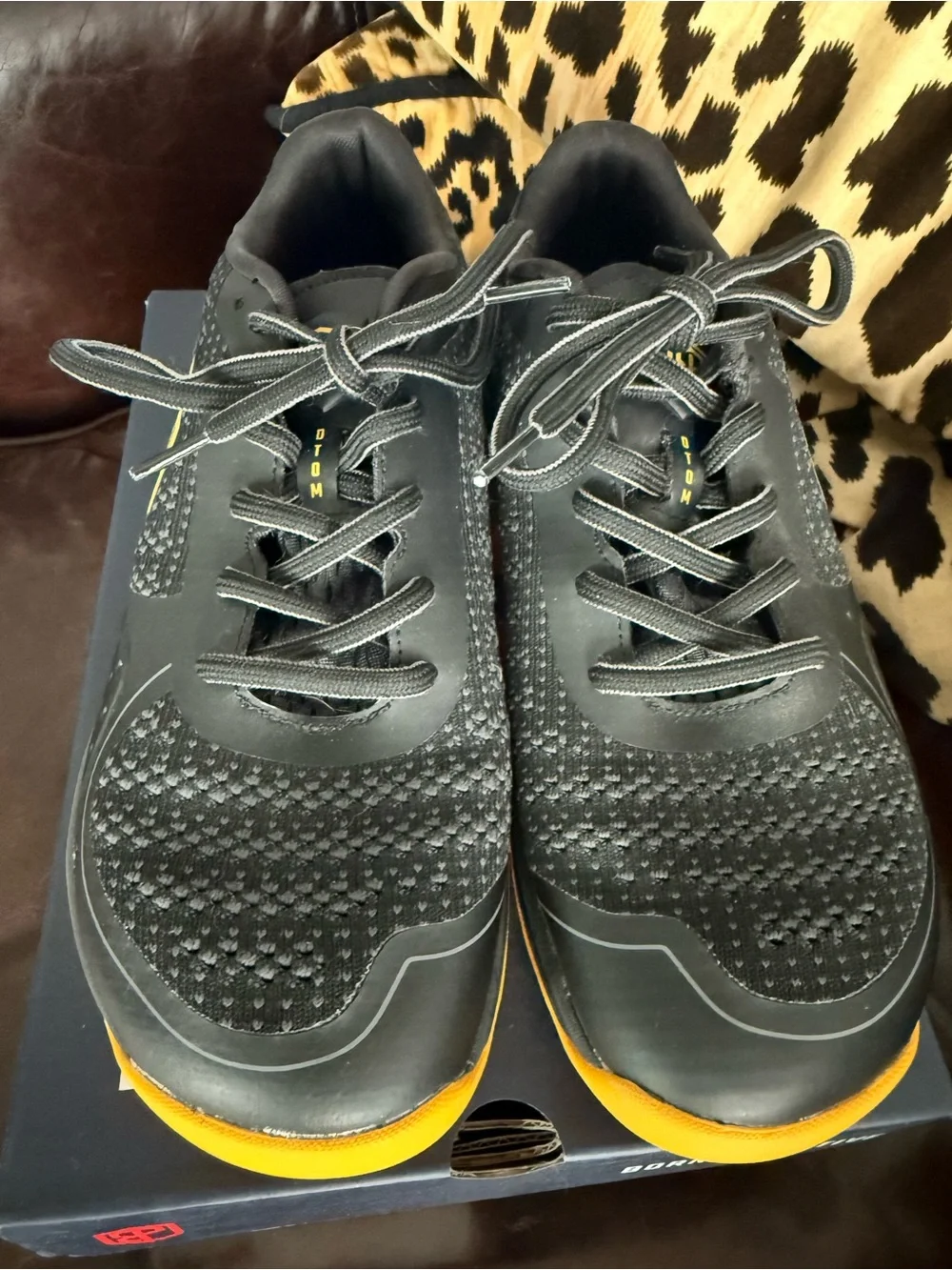 Born Primitive Women’s Training Shoes - Black & Yellow - Picture 2 of 11